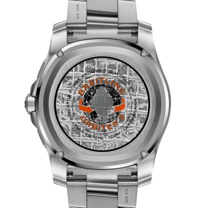 Breitling Aerospace B70 Orbiter 25th Anniversary 43mm Mens Watch Orange Titanium EB70101A1O1E1 - Image 2