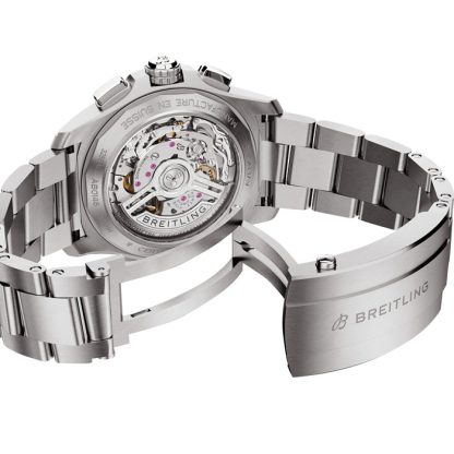 Breitling Avenger B01 Chronograph 42 Mens Watch Blue Stainless Steel AB0146101C1A1 - Image 5