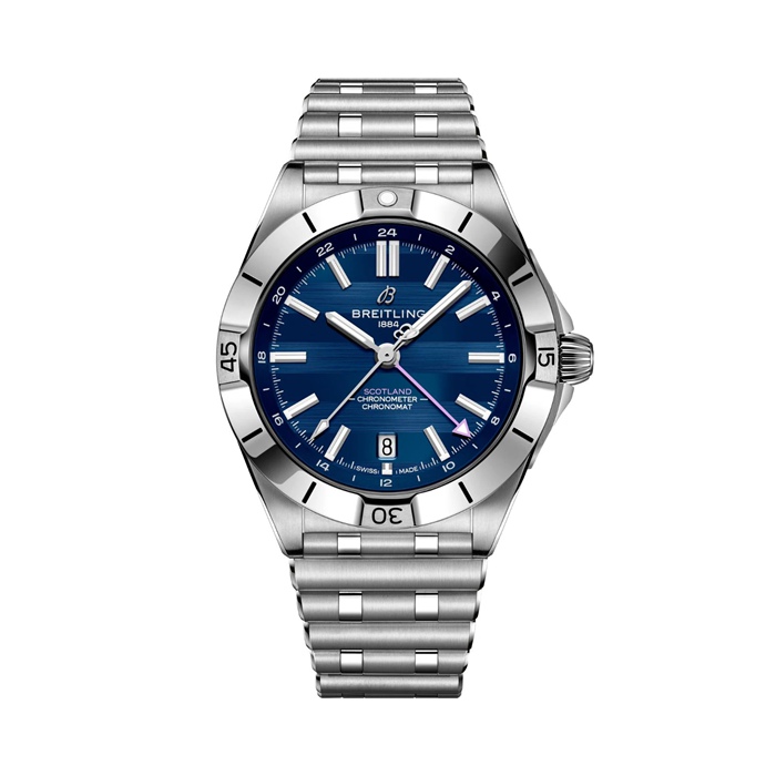 Breitling Chronomat GMT Six Nations Scotland Limited Edition 40mm Mens Watch A323986B1C1A1