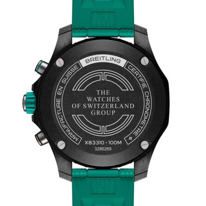Breitling Endurance Pro 38mm Unisex Watch Turquoise The Watches Of Switzerland Group Exclusive X833105A1B1S1 - Image 4