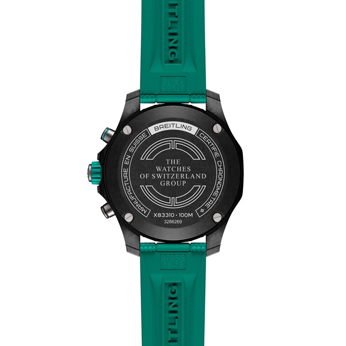Breitling Endurance Pro 38mm Unisex Watch Turquoise The Watches Of Switzerland Group Exclusive X833105A1B1S1 - Image 5