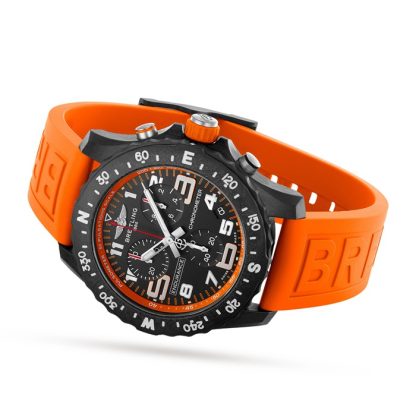 Breitling Endurance Pro 44mm Orange Rubber Strap Watch X82310A51B1S1 - Image 3