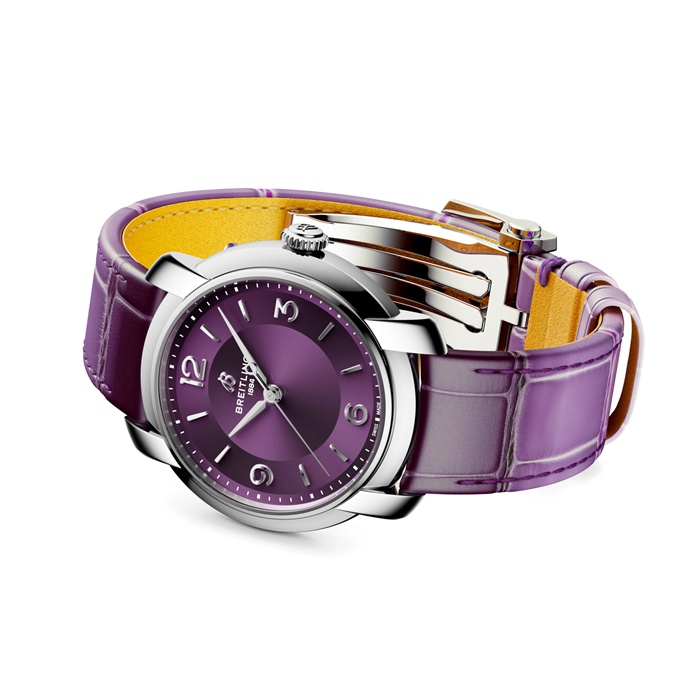 Breitling Lady Premier 36mm Ladies Watch Purple A10310121Q1P1 - Image 3