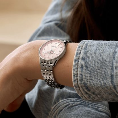 Breitling Navitimer 32mm Ladies Watch Pink Mother Of Pearl A77320D91K1A1 - Image 5