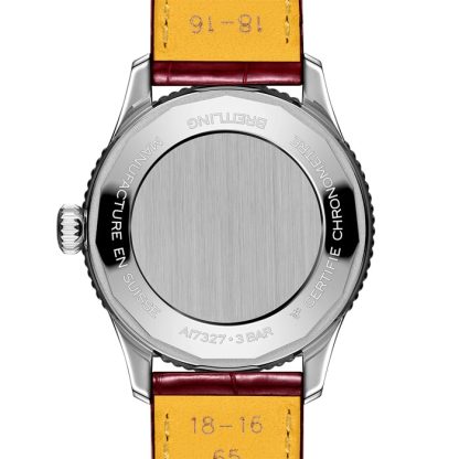 Breitling Navitimer 36mm Ladies Watch Silver Alligator A17327211G1P1 - Image 2