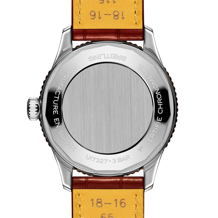Breitling Navitimer 36mm Ladies Watch White Mother Of Pearl Alligator U17327211A1P1 - Image 2