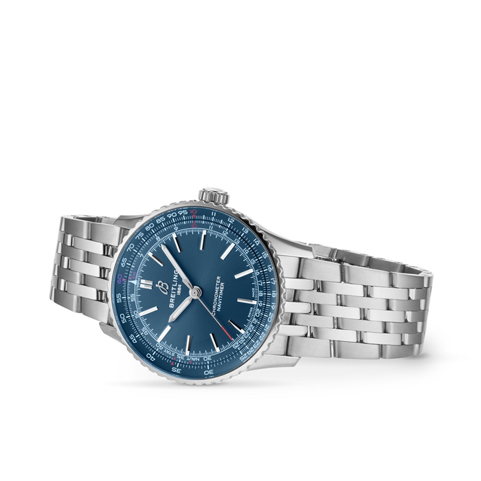 Breitling Navitimer Automatic 41mm Mens Watch Blue Stainless Steel A17329161C1A1 - Image 3