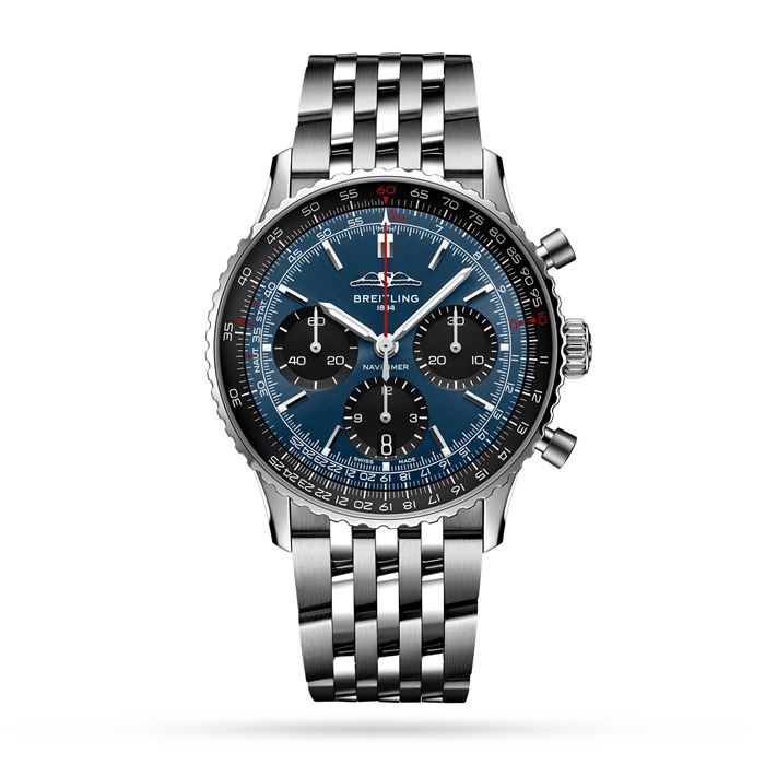 Breitling Navitimer B01 Chronograph 41 Stainless Steel Watch AB0139241C1A1