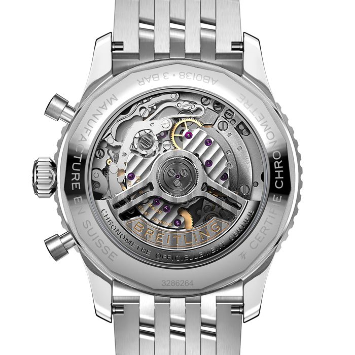 Breitling Navitimer B01 Chronograph 43 Black Watch AB0138211B1A1 - Image 4