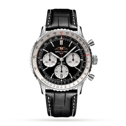 Breitling Navitimer B01 Chronograph 43 Stainless Steel Watch AB0138211B1P1