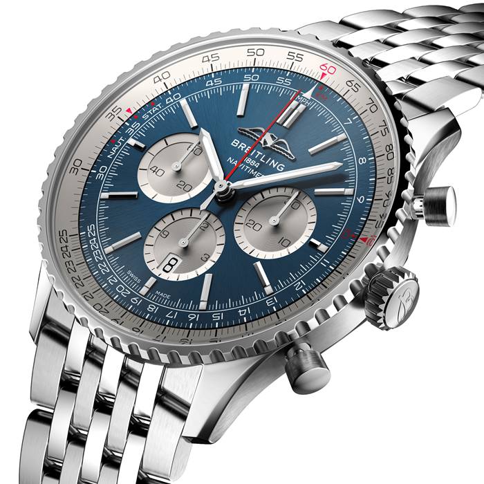 Breitling Navitimer B01 Chronograph 46 Stainless Steel Watch AB0137211C1A1 - Image 2