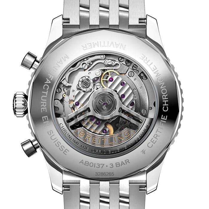 Breitling Navitimer B01 Chronograph 46 Stainless Steel Watch AB0137211C1A1 - Image 4