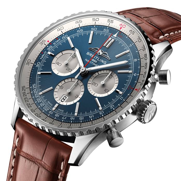 Breitling Navitimer B01 Chronograph 46 Stainless Steel Watch AB0137211C1P1 - Image 3