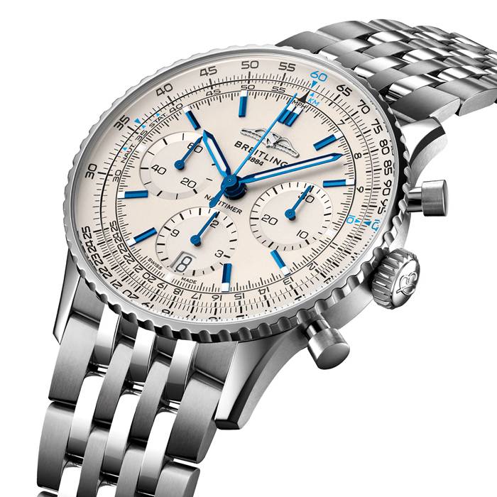 Breitling Navitimer Chronograph 41mm Mens Watch White AB0139A71G1A1 - Image 2