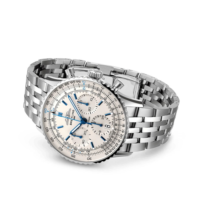 Breitling Navitimer Chronograph 41mm Mens Watch White AB0139A71G1A1 - Image 3