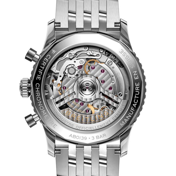 Breitling Navitimer Chronograph 41mm Mens Watch White AB0139A71G1A1 - Image 4