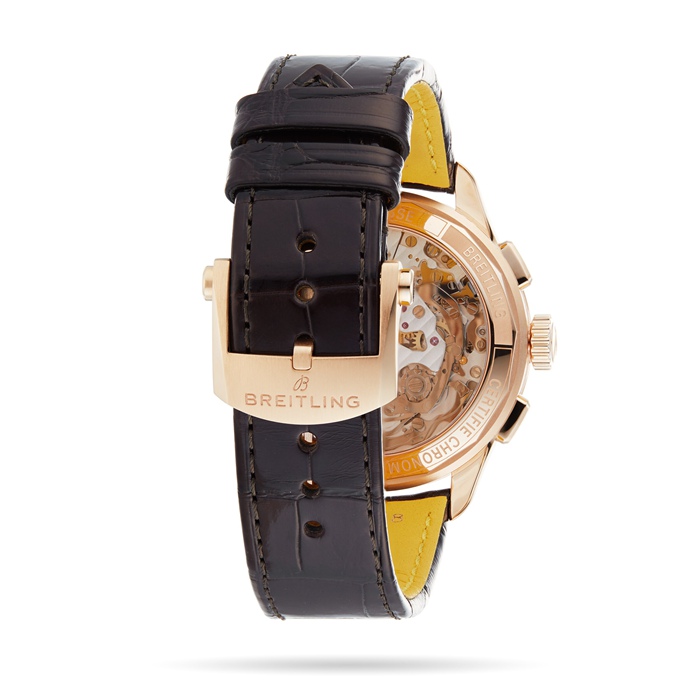 Breitling Premier B09 Chronograph 40 18k Red Gold Watch RB0930371G1P1 - Image 5