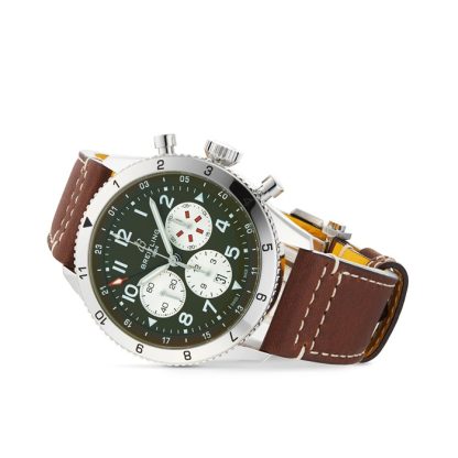 Breitling Super AVI B04 Chronograph Curtiss Warhawk 46 Watch AB04452A1L1X1 - Image 4