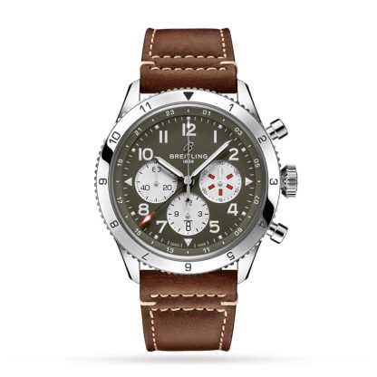 Breitling Super AVI B04 Chronograph Curtiss Warhawk 46 Watch AB04452A1L1X1