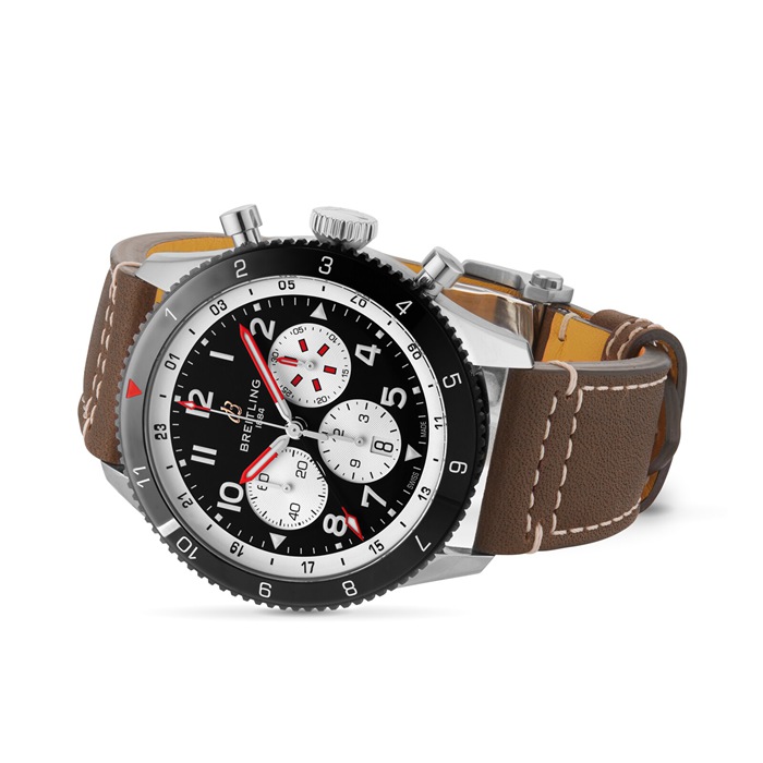 Breitling Super AVI B04 Chronograph GMT 46 Mosquito Watch YB04451A1B1X1 - Image 3