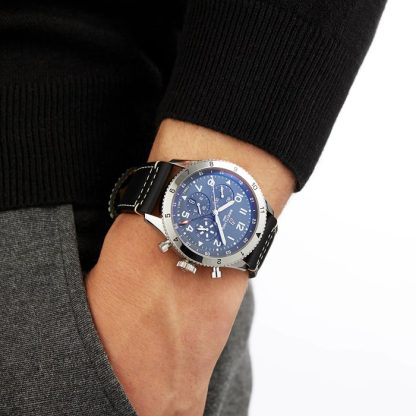 Breitling Super AVI B04 Chronograph GMT 46 Tribute to Vought F4U Corsair Watch AB04451A1C1X1 - Image 3