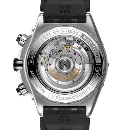 Breitling Super Chronomat B01 44 Stainless Steel Rubber Strap Watch AB0136251B1S1 - Image 2
