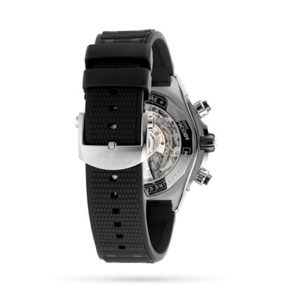 Breitling Super Chronomat B01 44 Stainless Steel Rubber Strap Watch AB0136251B1S1 - Image 4