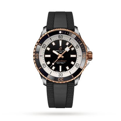 Breitling Superocean Automatic 42 Stainless Steel & 18k Red Gold Watch U17375211B1S1