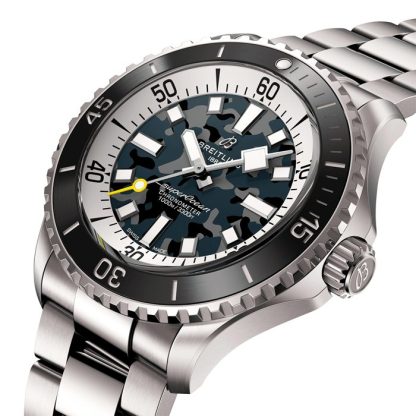 Breitling Superocean Automatic Super Diver 46mm Mens Watch Black E10379351B1E1 - Image 2
