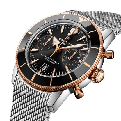 Breitling Superocean Heritage B01 Chronograph 42mm Mens Watch Black UB0156H11B1A1 - Image 3