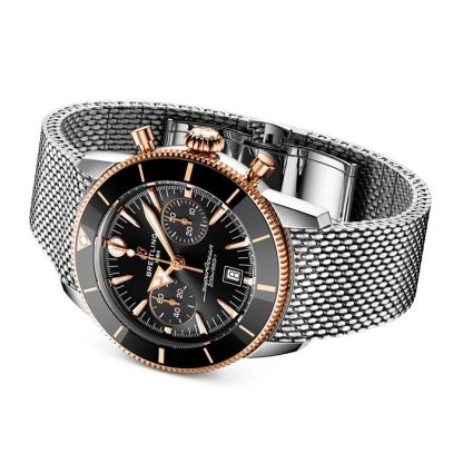Breitling Superocean Heritage B01 Chronograph 42mm Mens Watch Black UB0156H11B1A1 - Image 4