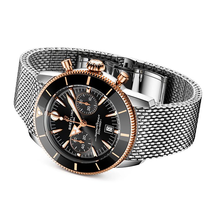 Breitling Superocean Heritage B01 Chronograph 42mm Mens Watch Black UB0156H11B1A1 - Image 4