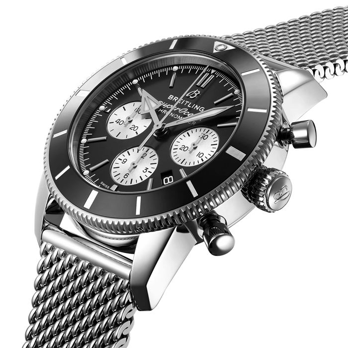 Breitling Superocean Heritage B01 Chronograph 44 Stainless Steel Watch AB0162121B1A1 - Image 2