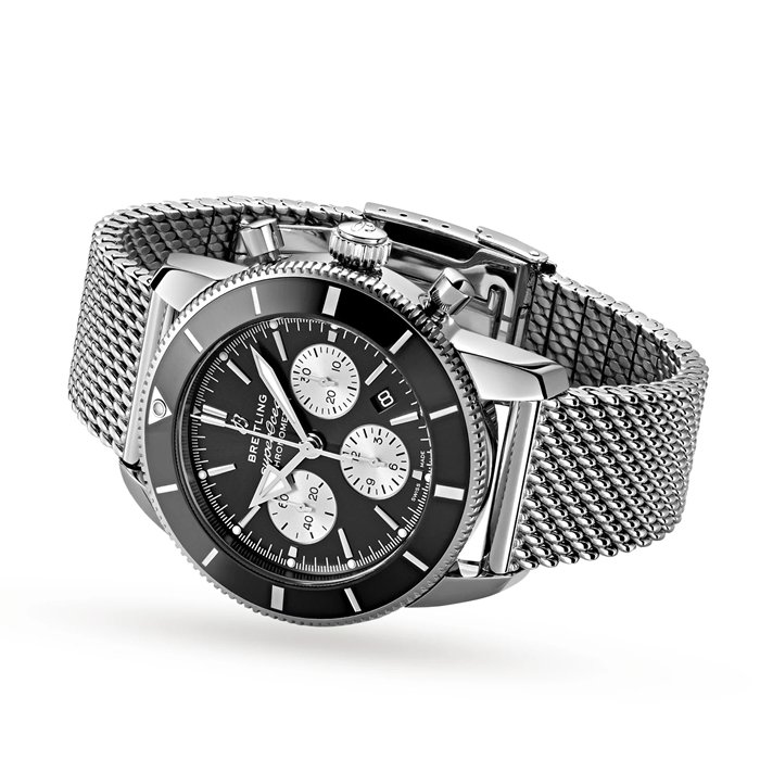 Breitling Superocean Heritage B01 Chronograph 44 Stainless Steel Watch AB0162121B1A1 - Image 3