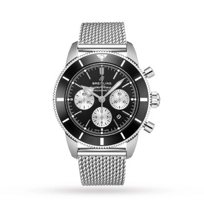 Breitling Superocean Heritage B01 Chronograph 44 Stainless Steel Watch AB0162121B1A1