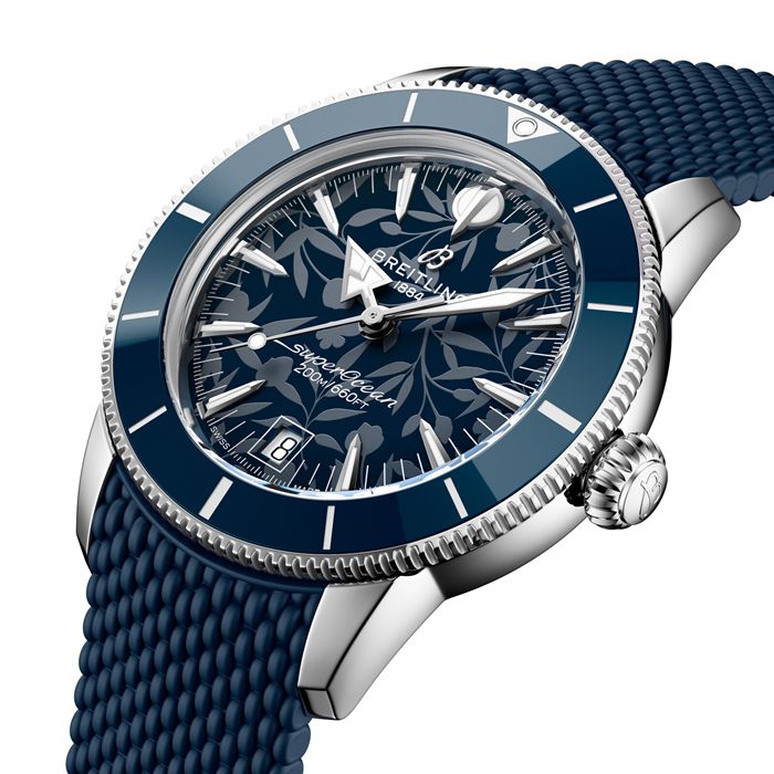 Breitling Superocean Heritage B31 Automatic Kelly Slater Limited Edition 40mm Mens Watch Blue Rubber AB31101A1C1S1 - Image 3