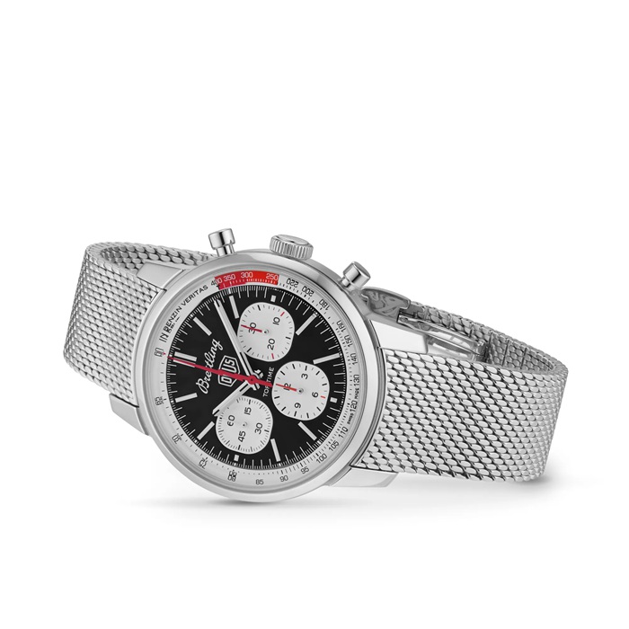 Breitling Top Time B01 Deus 41mm Mens Watch Stainless Steel AB01765A1B1A1 - Image 3