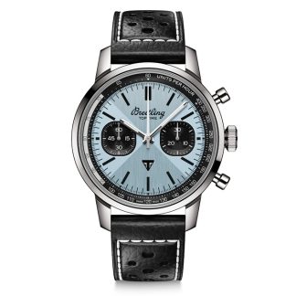 Breitling Top Time B01 Triumph 41mm Mens Watch Leather AB01764A1C1X1