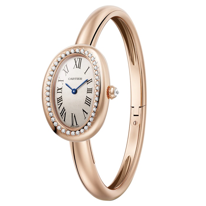 Cartier Baignoire De Cartier Watch Small Model Size 15 Quartz Movement Rose Gold Case WJBA0041 - Image 2