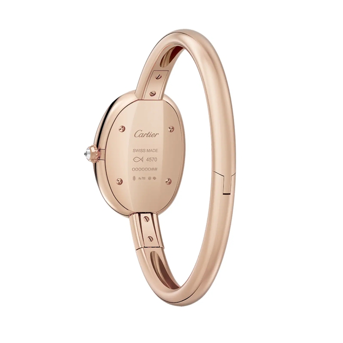 Cartier Baignoire De Cartier Watch Small Model Size 15 Quartz Movement Rose Gold Case WJBA0041 - Image 3