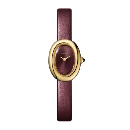 Cartier Baignoire Watch Mini Model Quartz Movement Yellow Gold Case WGBA0032