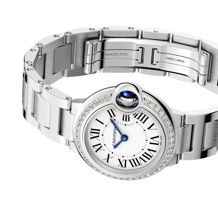 Cartier Ballon Bleu De Cartier Watch 28mm Quartz Movement W4BB0030 - Image 5