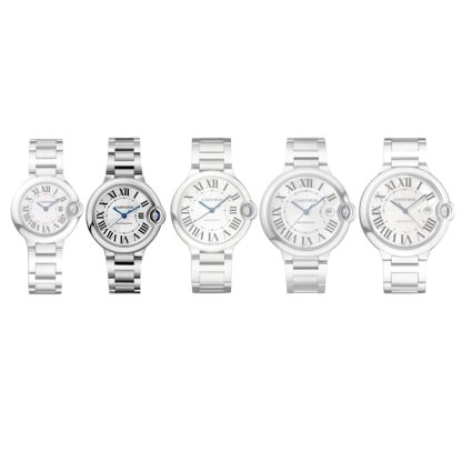 Cartier Ballon Bleu De Cartier Watch 33mm Mechanical Movement With Automatic Winding Steel WSBB0044 - Image 4