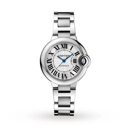 Cartier Ballon Bleu De Cartier Watch 33mm Mechanical Movement With Automatic Winding Steel WSBB0044