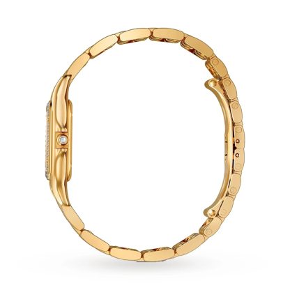 Cartier Panthère De Cartier Watch Medium Model Quartz Movement 18K Yellow Gold WJPN0043 - Image 3