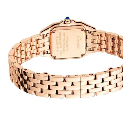 Cartier Panthere de Cartier watch small model quartz movement Case in rose gold 750/1000 dimensions 23 mm x 30 mm WGPN0049 - Image 3