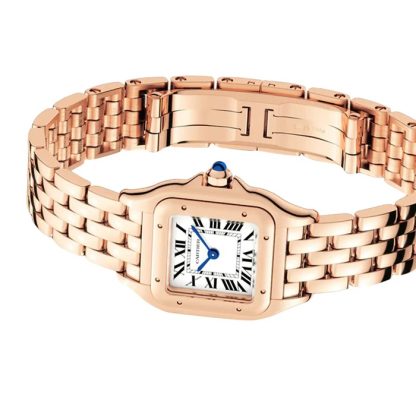 Cartier Panthere de Cartier watch small model quartz movement Case in rose gold 750/1000 dimensions 23 mm x 30 mm WGPN0049 - Image 5