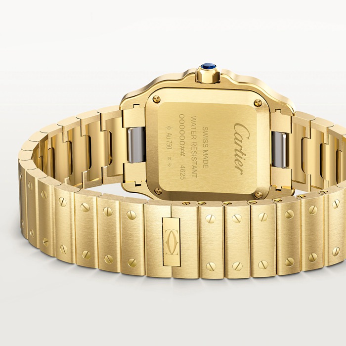 Cartier Santos De Cartier Small Model Quartz Yellow Gold WGSA0107 - Image 4