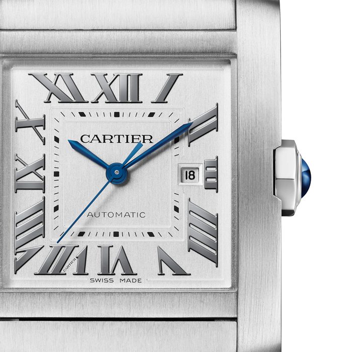Cartier Tank Française Watch Large Model Automatic Mechanical Movement Steel WSTA0067 - Image 2