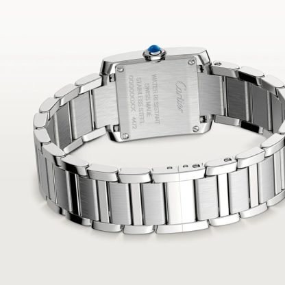 Cartier Tank Francaise Watch Small Model Quartz Movement Steel Case W4TA0029 - Image 3